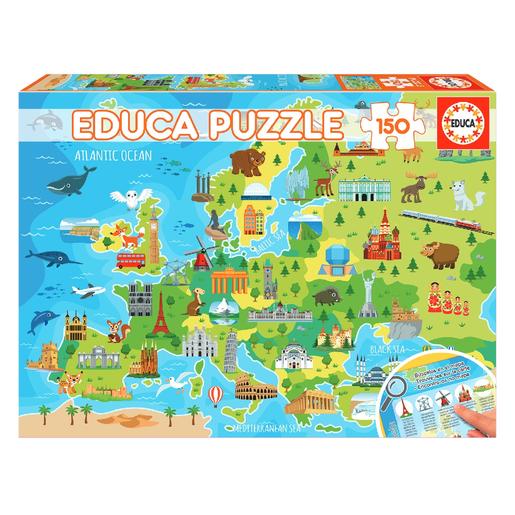 Educa Borrás - Mapa de Europa Puzzle 150 Piezas