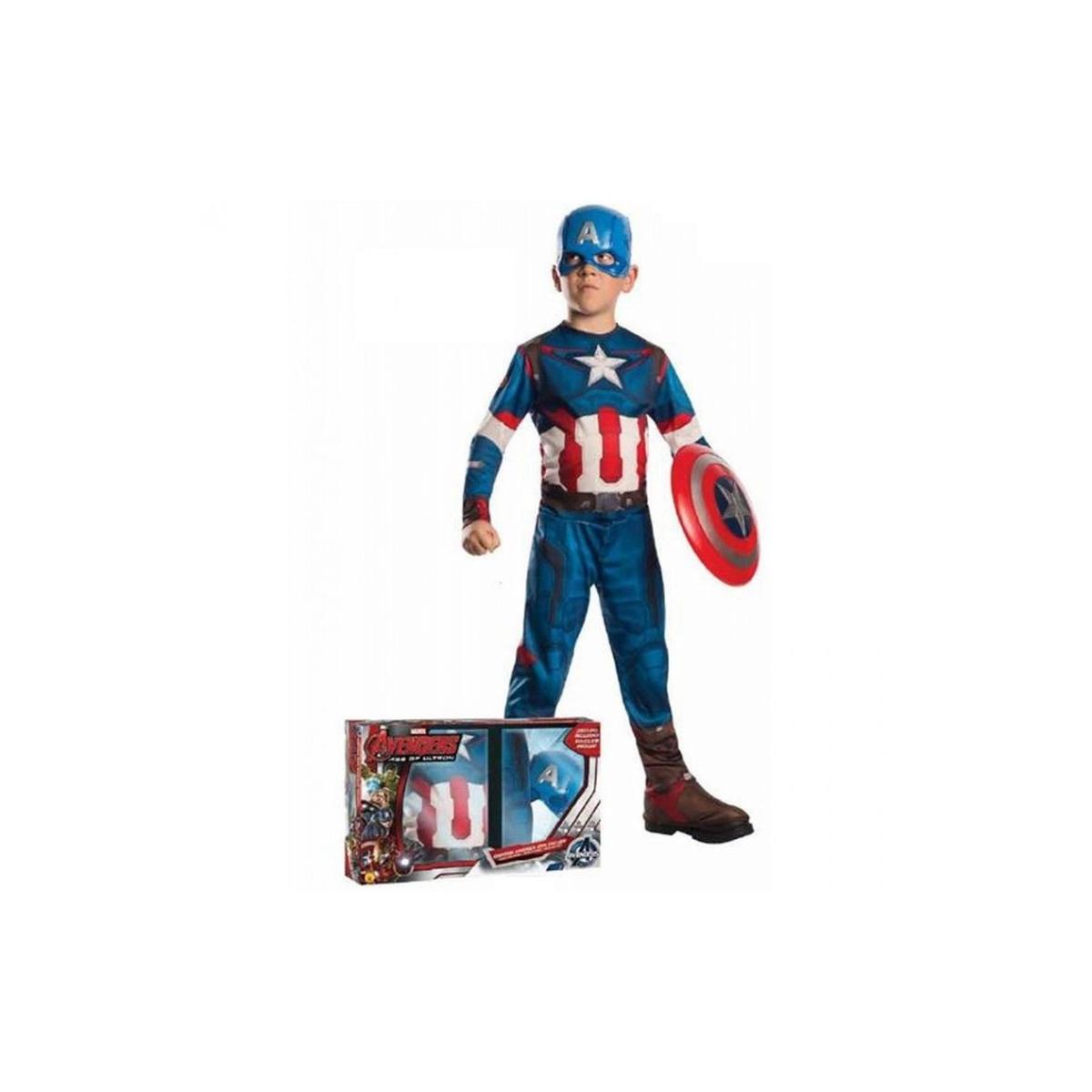 Alegrarse nuez dar a entender Capitán América – Disfraz infantil con accesorios 8-11 años | Capitán  América | Toys"R"Us España