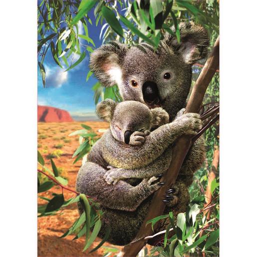 Educa Borrás - Koala con su cachorro - Puzzle 500 piezas