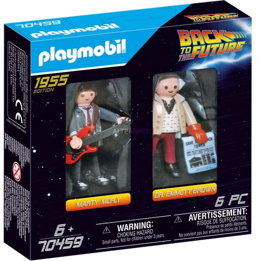 Playmobil - Regreso al futuro Marty Mcfly y Dr. Emmett Brown (70459)
