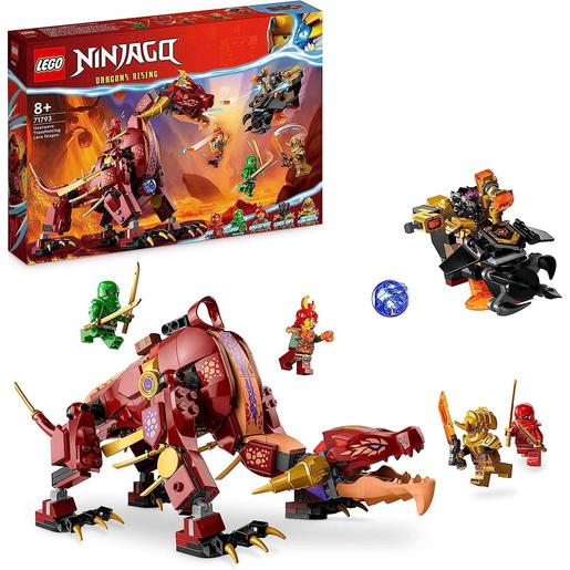 LEGO - Ninjago - Set de juguete Dragón de Lava transformable Serie Televisión Dragons Rising 71793