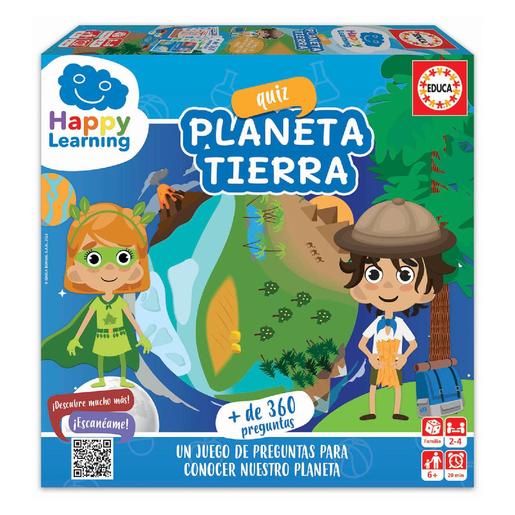 Educa Borrás - Quiz Planeta Tierra - Juego de mesa Happy Learning