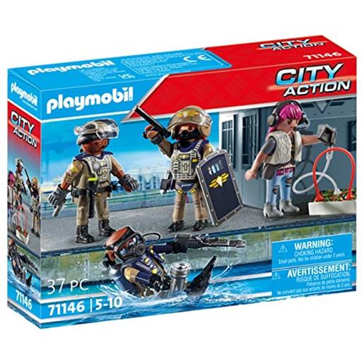 Playmobil - Set figuras fuerzas especiales PLAYMOBIL ㅤ