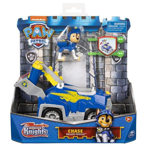 Patrulla Canina - Chase - Pack vehículo Deluxe y figura
