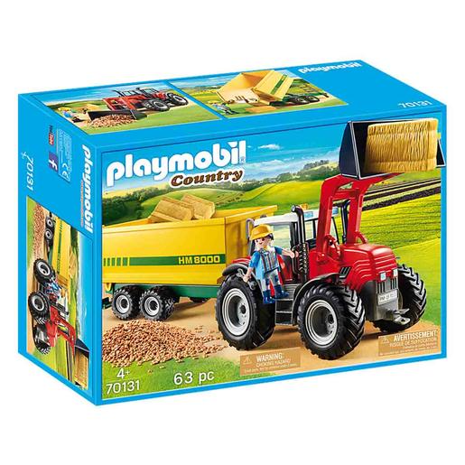 Playmobil - Tractor con Remolque - 70131