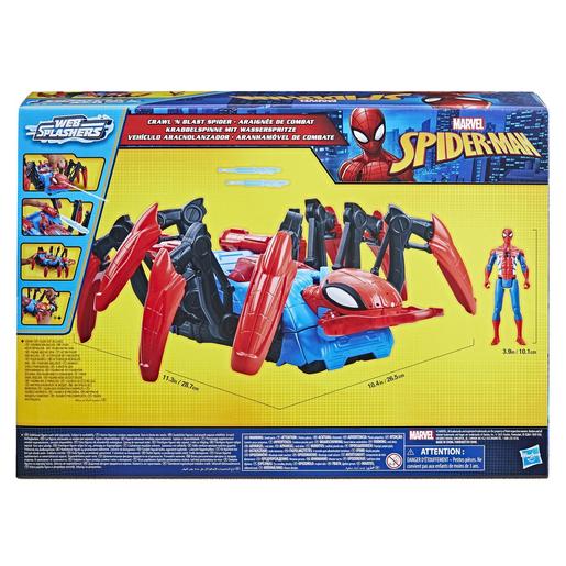 Hasbro - Spider-man - Vehículo aracnolanzador y figura de juguete Spider-Man F78455L0