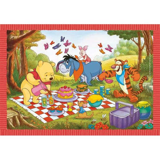 Clementoni - Puzzles infantiles de 12, 16, 20 y 24 piezas Disney Winnie The Pooh ㅤ
