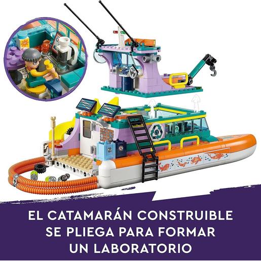 LEGO Friends - Barco de Rescate Marítimo - 41734