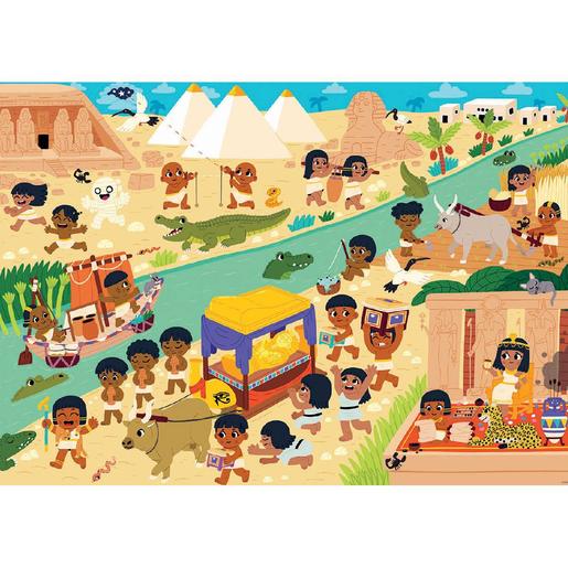 Educa Borrás - Antiguo Egipto - Puzzle 150 piezas Happy Learning
