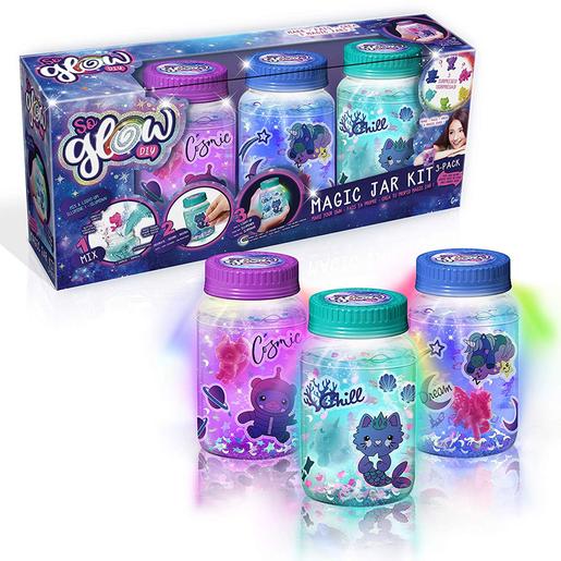 So Glow - Pack 3 Magic Jar (varios colores)