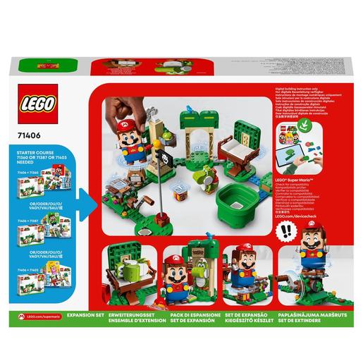 LEGO Super Mario - Set de expansión: casa-regalo de Yoshi - 71406