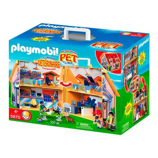 Playmobil - Clínica Veterinaria Maletín - 5870