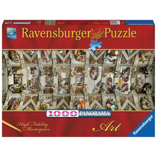 Ravensburger - Puzzle 1000 piezas, Arte y Panoramas de la Capilla Sixtina ㅤ