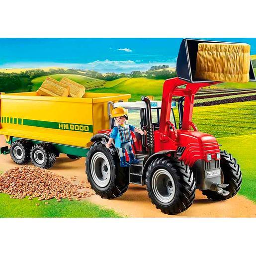 Playmobil - Tractor con Remolque - 70131