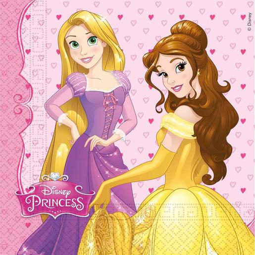 Princesas Disney - Pack 20 Servilletas