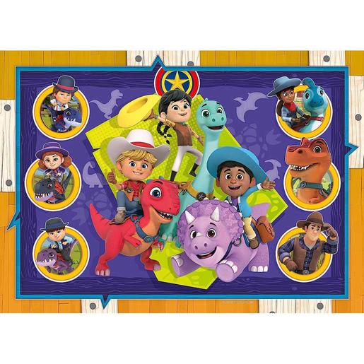 Ravensburger - Dino Ranch Puzzle colección 4x42 piezas para niños ㅤ