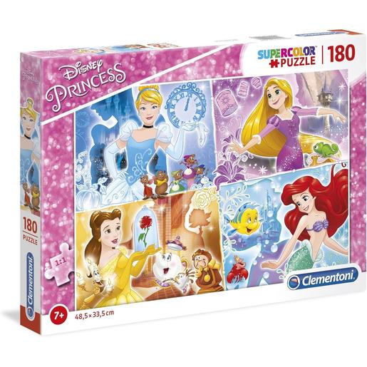 Clementoni - Princesas Disney - Puzzle infantil 180 piezas de Princesas Disney ㅤ