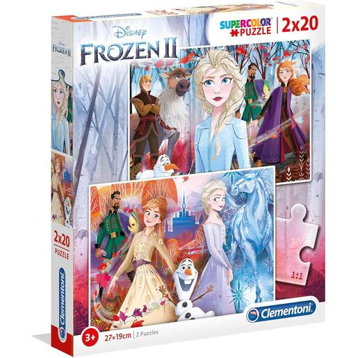 Clementoni - Frozen - Puzzle infantil de 20 piezas Frozen 2 ㅤ