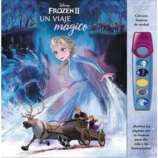 Pi Kids un viaje Magico libro con Linterna Frozen II