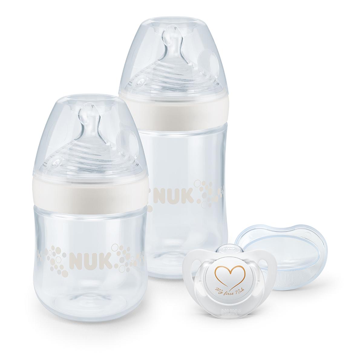 Nuk biberon silicona leche materna 0 a 6 meses