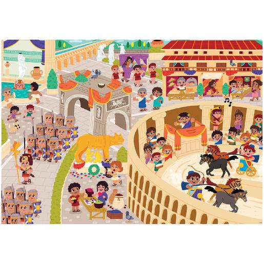 Educa Borrás - Antigua Roma - Puzzle 300 piezas Happy Learning