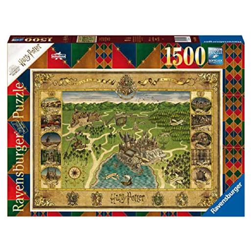 Ravensburger - Mapa de Hogwarts - Puzzle 1500 piezas