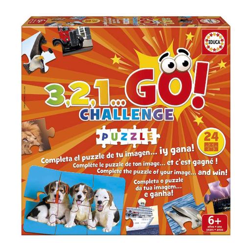 Educa Borrás - 3, 2, 1… Go! Challenge Puzzle - Juego de mesa