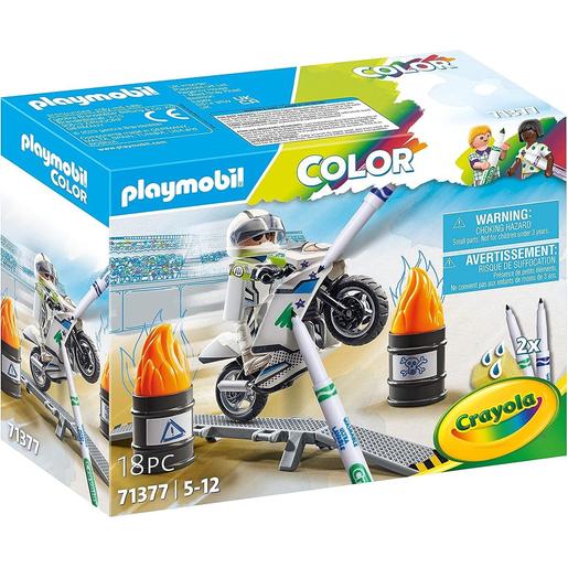 Playmobil - Color: Moto de Juguete PLAYMOBIL ㅤ