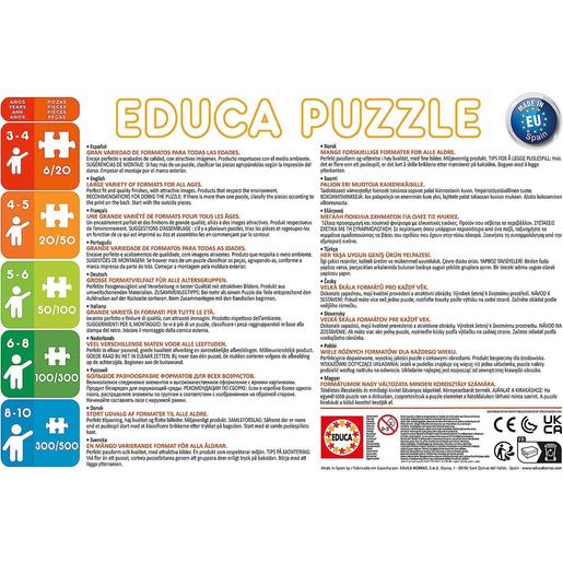 Set de puzzles infantiles progresivos de 12 a 25 piezas, medidas: 16 x 16 cm ㅤ