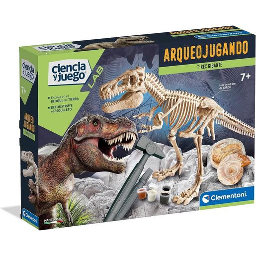 Clementoni - Arqueojugando T-Rex Gigante ㅤ