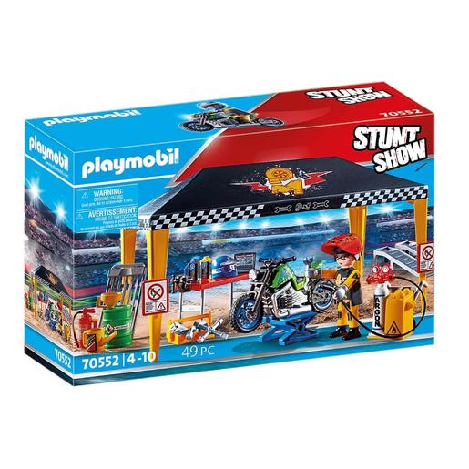 Playmobil - Stuntshow Tienda Taller - 70552