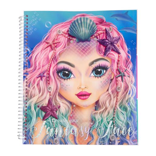 TOP Model - Libro de Colorear Create Your Fantasy Face