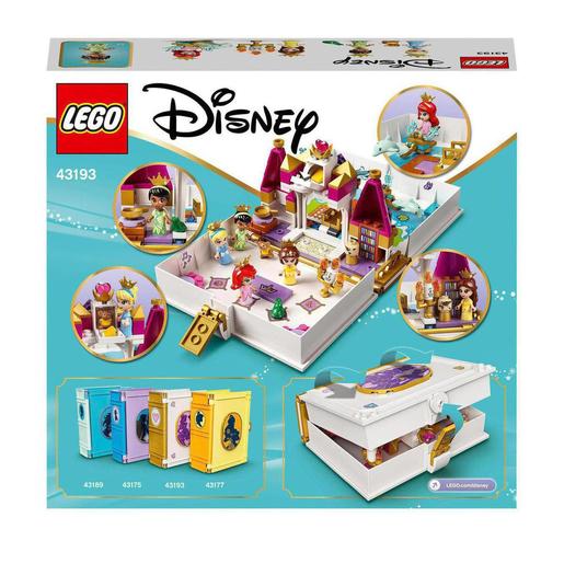 LEGO Disney Princess - Cuentos e historias: Ariel, Bella, Cenicienta y Tiana - 43193