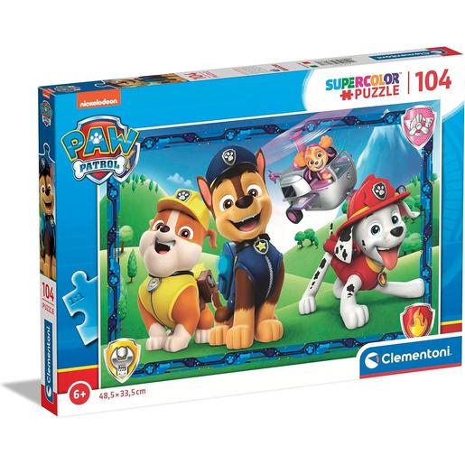 Clementoni - Patrulla Canina - Puzzle infantil 104 piezas Patrulla Canina ㅤ