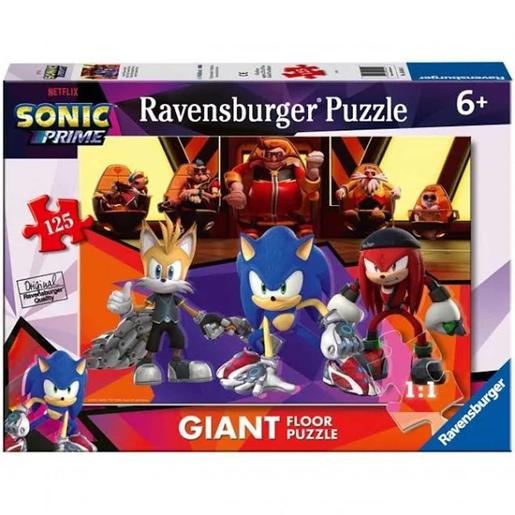 Ravensburger - Puzzle gigante suelo 125 piezas Sonic the Hedgehog
