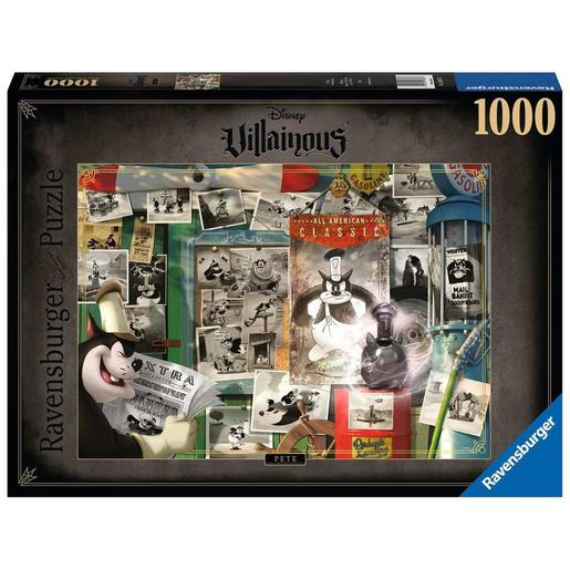 Ravensburger - Rompecabezas Villainous: Pete de 1000 piezas para adultos ㅤ