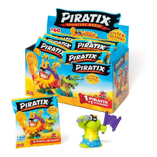 Piratix - Sobre 1 figura sorpresa serie Golden Treasure