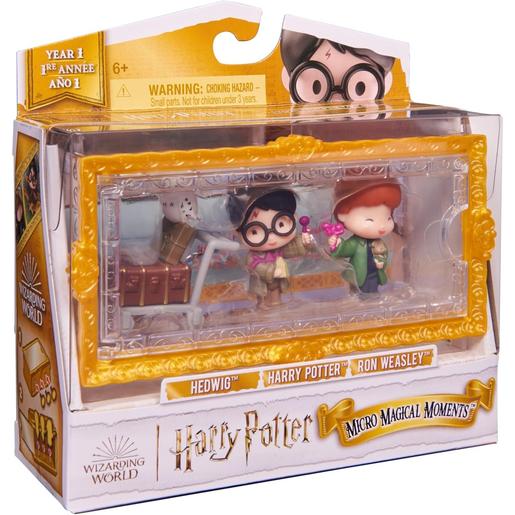 Harry Potter - Conjunto Mágico de Figuras Coleccionables Hogwarts ㅤ