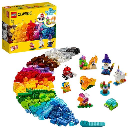 LEGO Classic - Ladrillos creativos transparentes - 11013