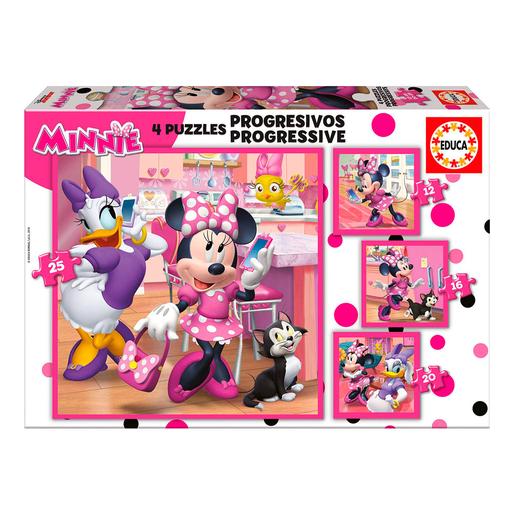 Educa Borras - Minnie Mouse - Puzzle Progresivo