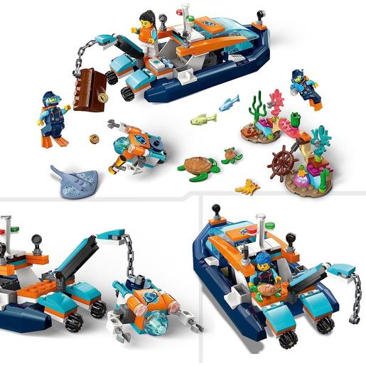 LEGO City - Barco de exploración submarina - 60377