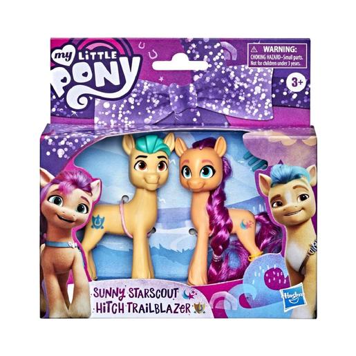 My Little Pony - Sunny Starscout y Hitch Trailblazer - Pack 2 figuras