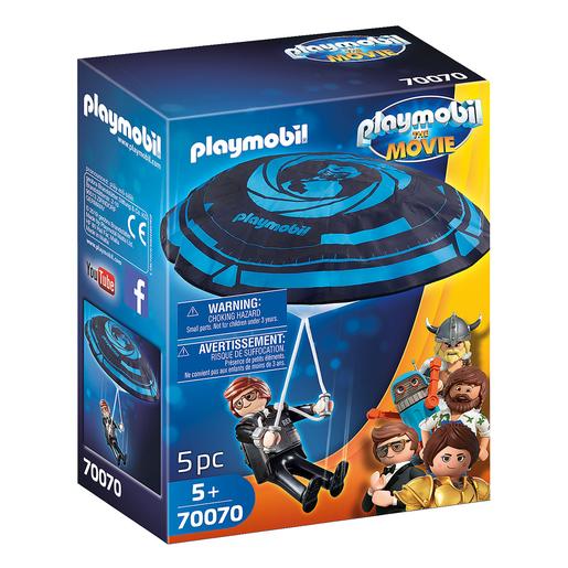 Playmobil - Rex Dasher con Paracaídas Playmobil The Movie - 70070