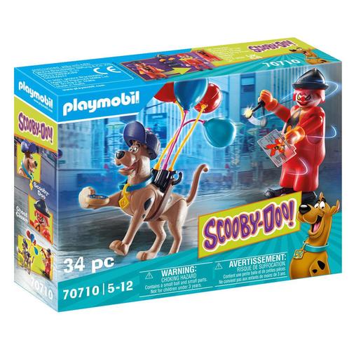 Playmobil - SCOOBY-DOO! Aventura con Ghost Clown 70710