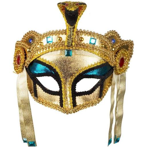 Máscara Veneciana Cleopatra Dorada ㅤ