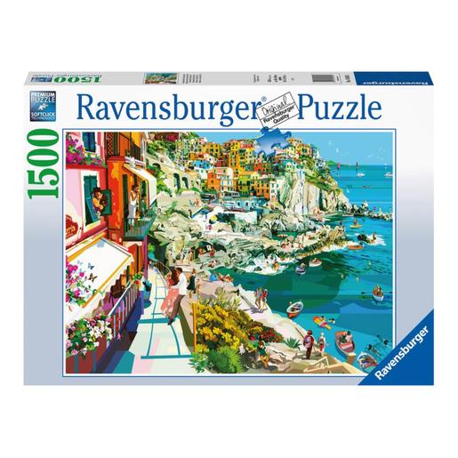Ravensburger - Puzzle Romance en el Cinque 1500 pzs