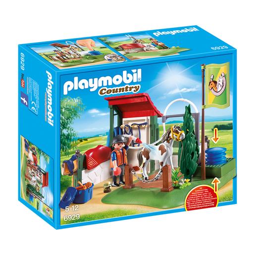 Playmobil - Set de Limpieza para Caballos - 6929