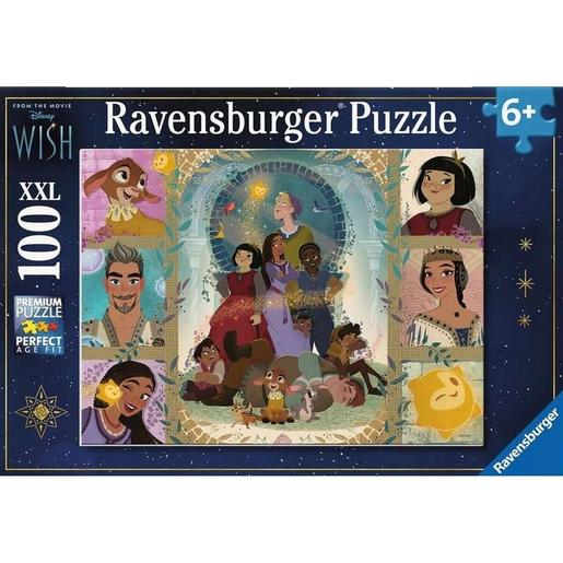Ravensburger - Puzzle Disney Wish XXL de 100 piezas para niños ㅤ