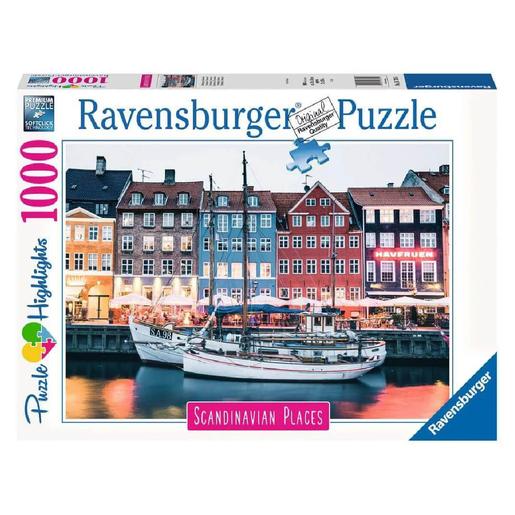 Ravensburger - Cophenague, Dinamarca - Puzzle 1000 piezas