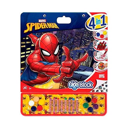 Spider-man - Set dibujo gigablock 4 en 1